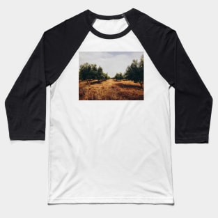 Olive Tree Plantation Baseball T-Shirt